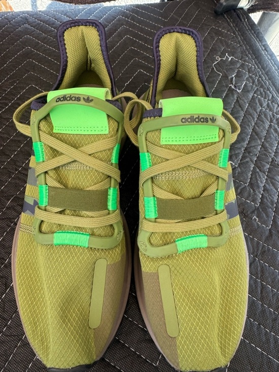 adidas U path  run men’s shoes green size 8.5 main image 8